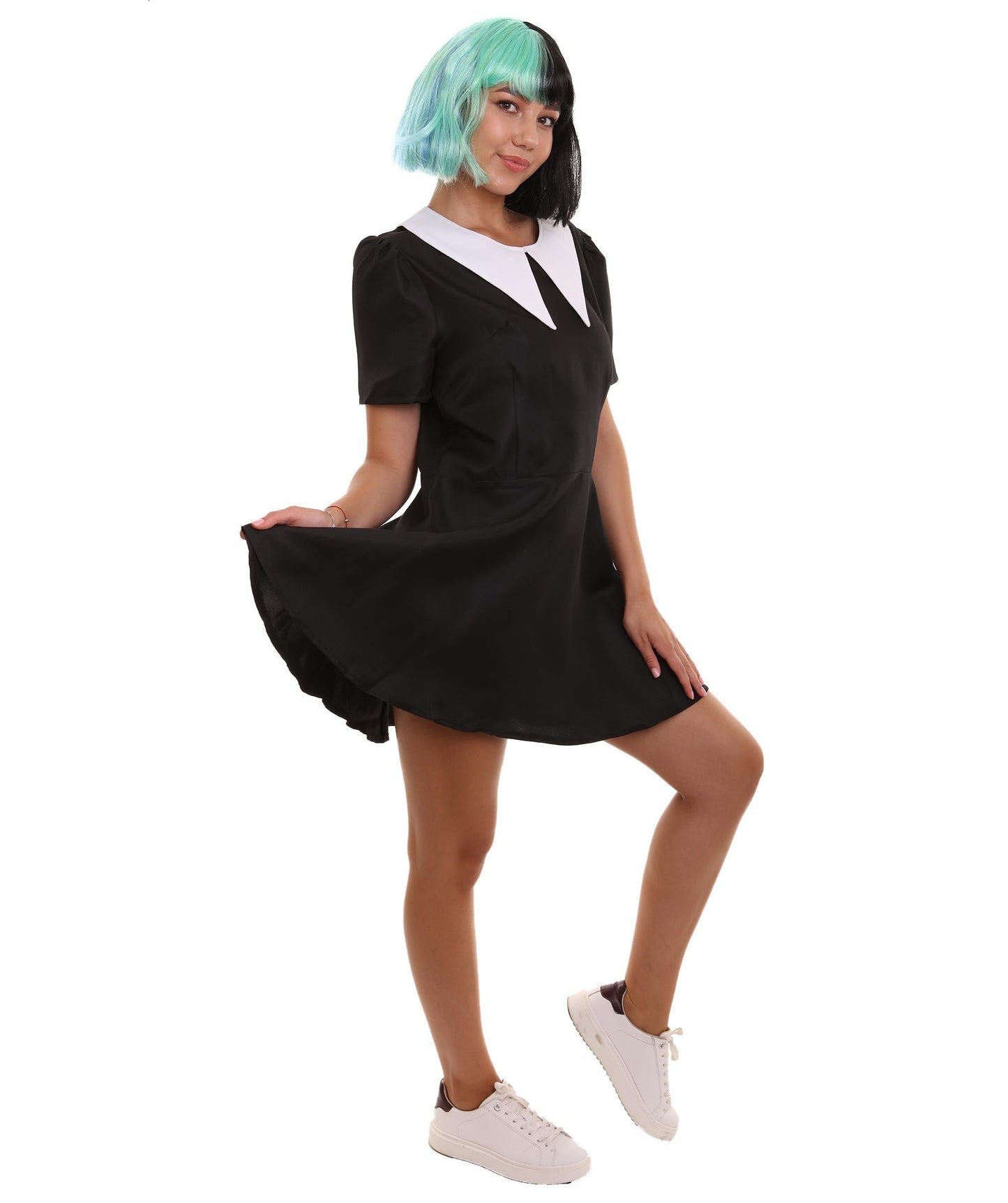 Women's Gothic Darling Dress Celebrity Costume | Black Fancy Costume