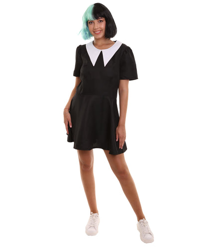 Women's Gothic Darling Dress Celebrity Costume | Black Fancy Costume