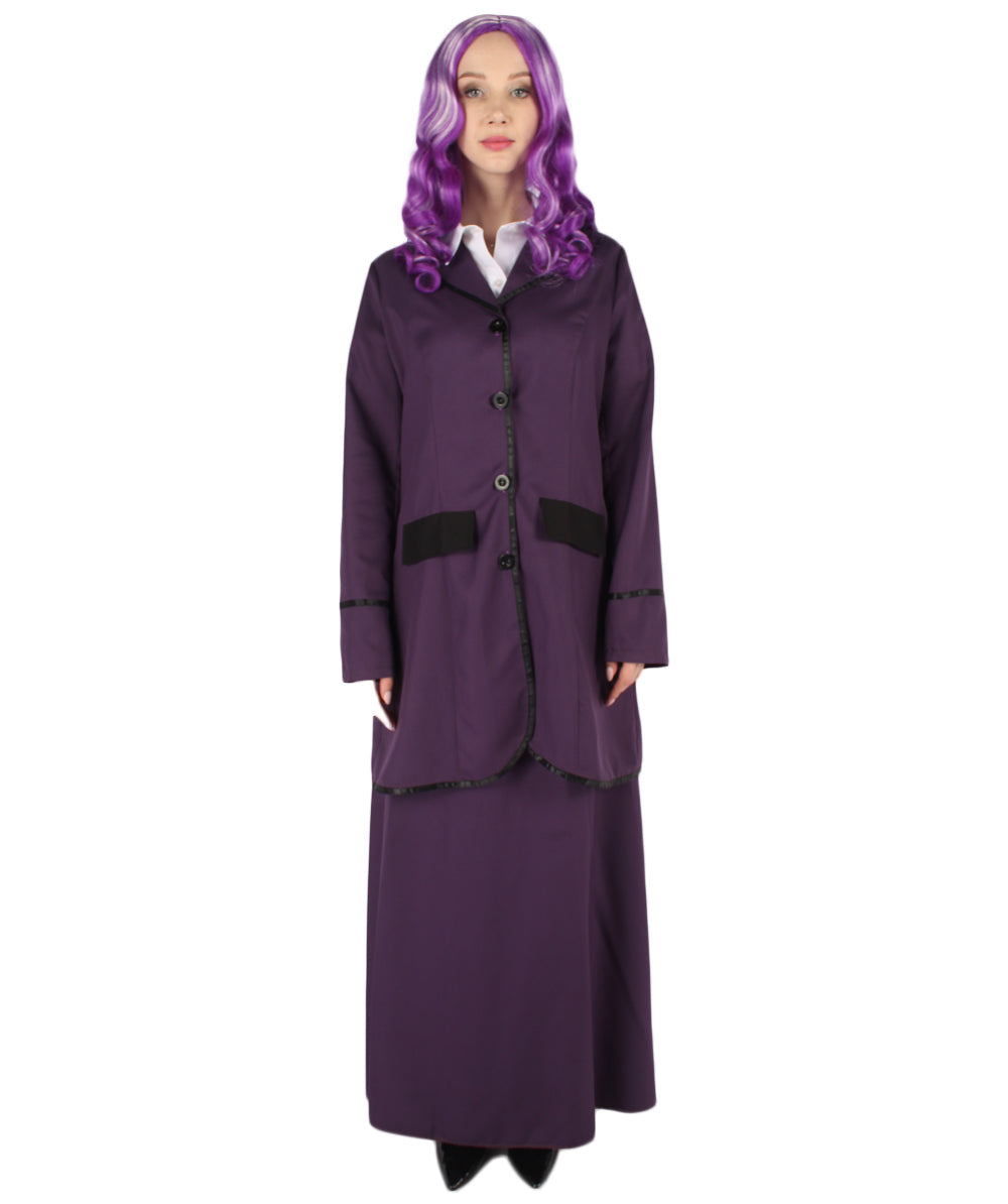 Purple Cosplay Movie Costume