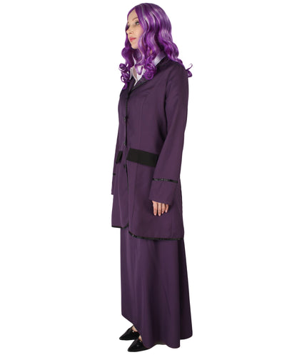 Purple Cosplay Movie Costume