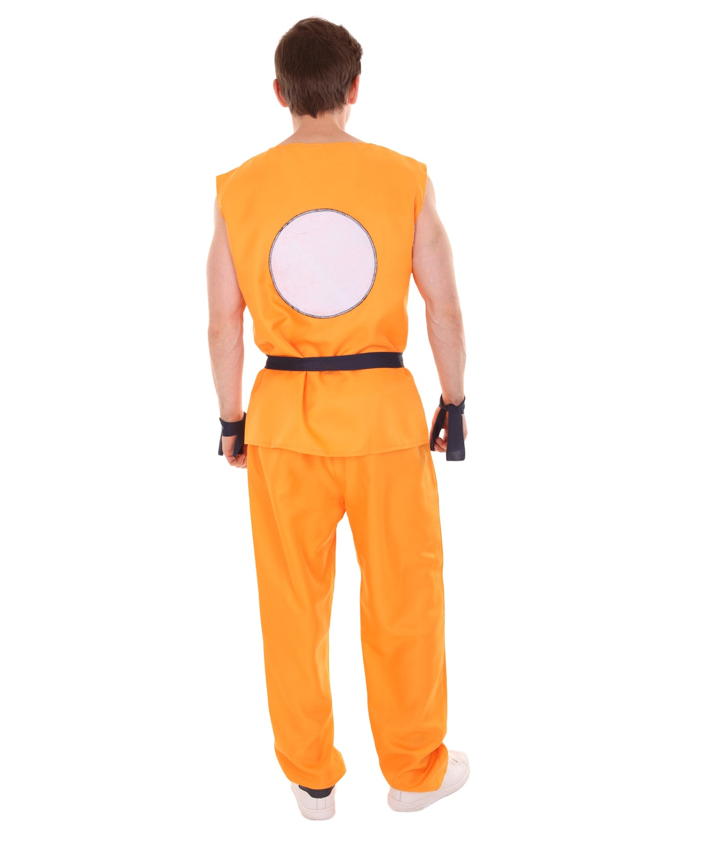 Men's Super Fighter Costume TV / Movie Costume | Orange Halloween Costume