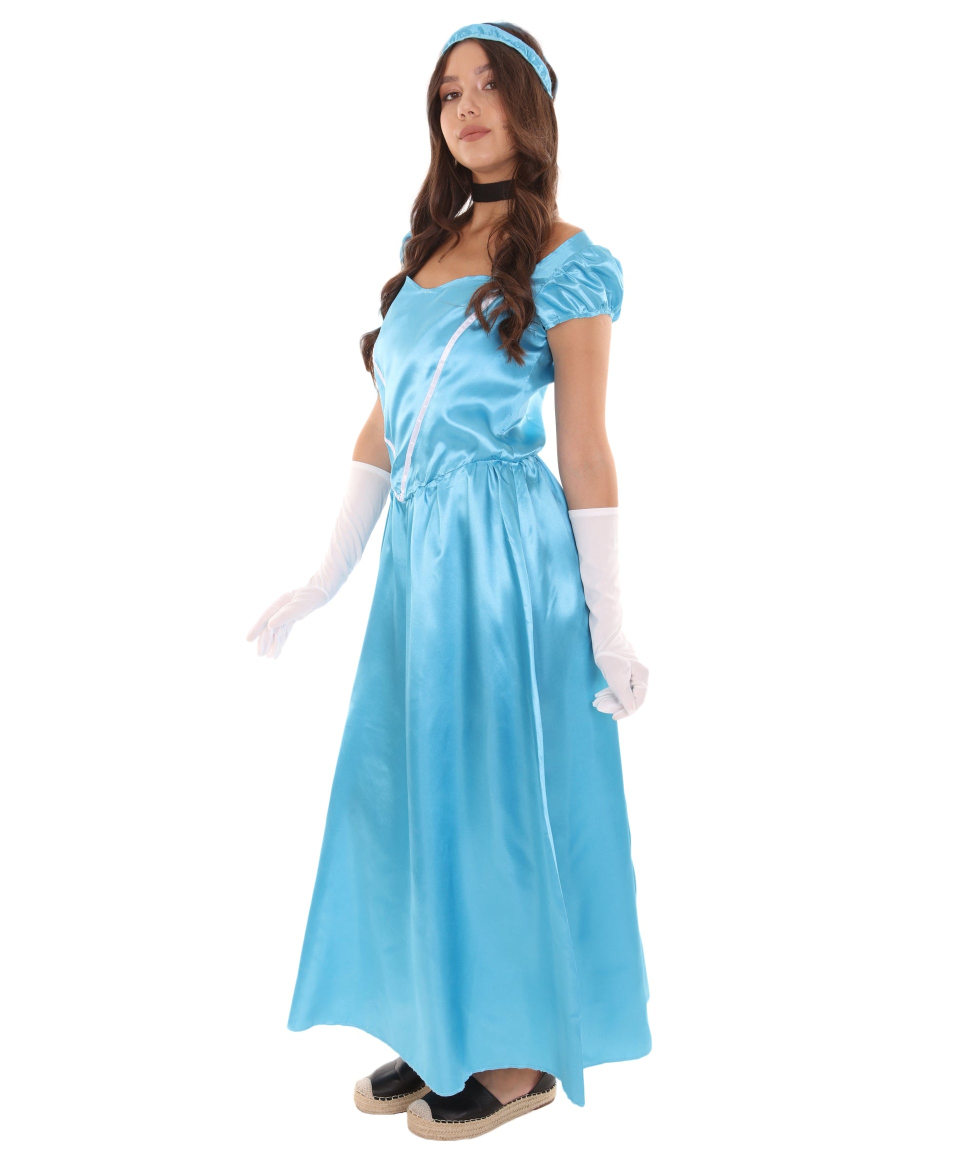 Light Blue Aristocrat Socialite Costume