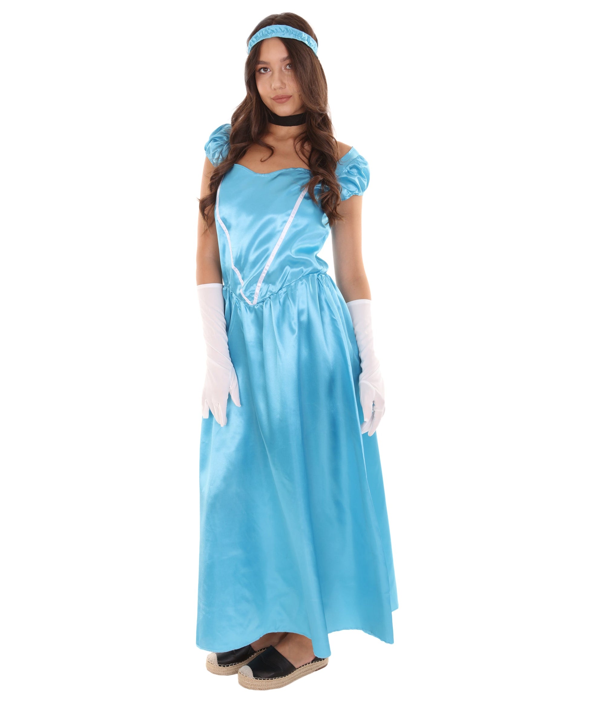 Light Blue Aristocrat Socialite Costume