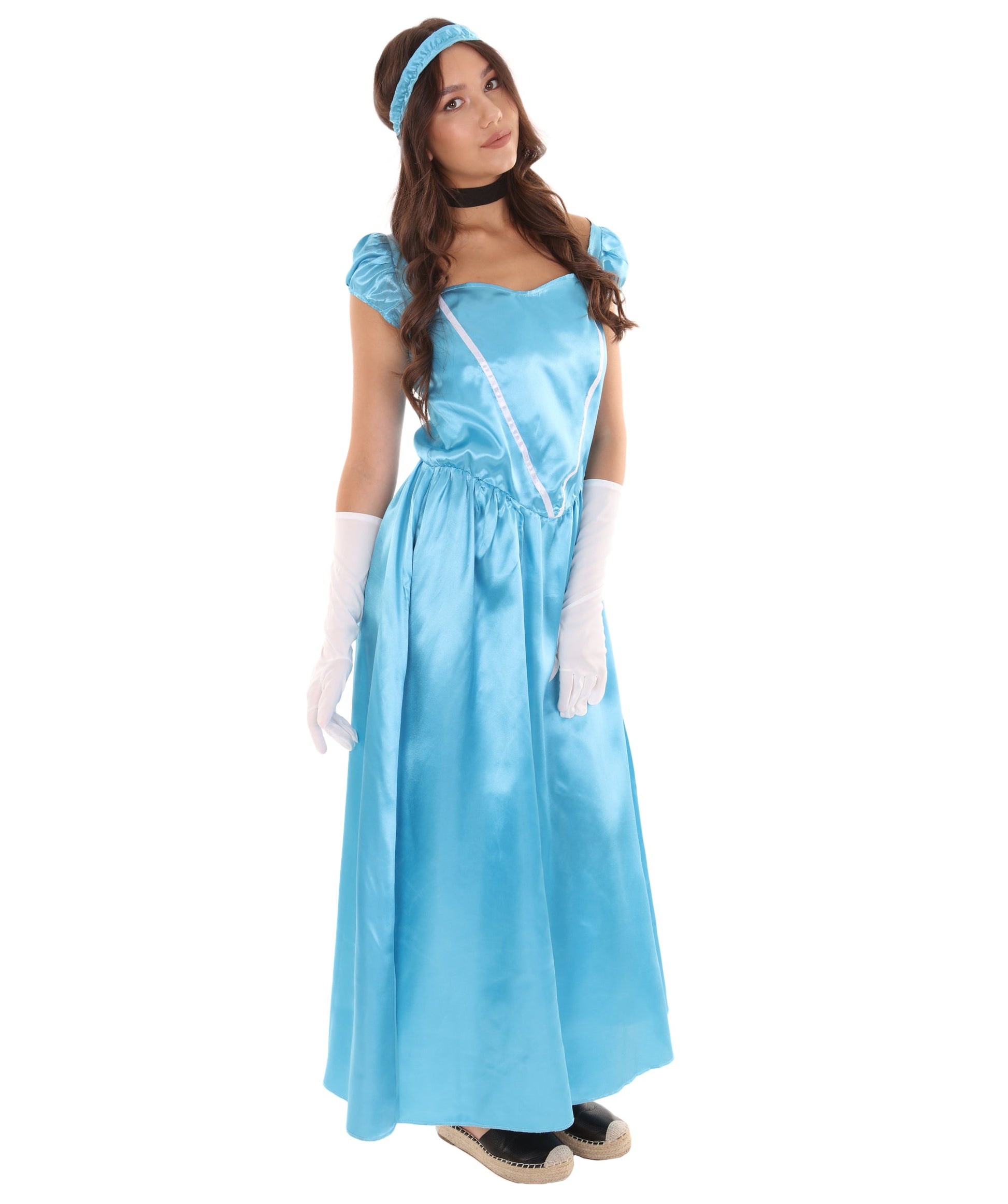 Light Blue Aristocrat Socialite Costume