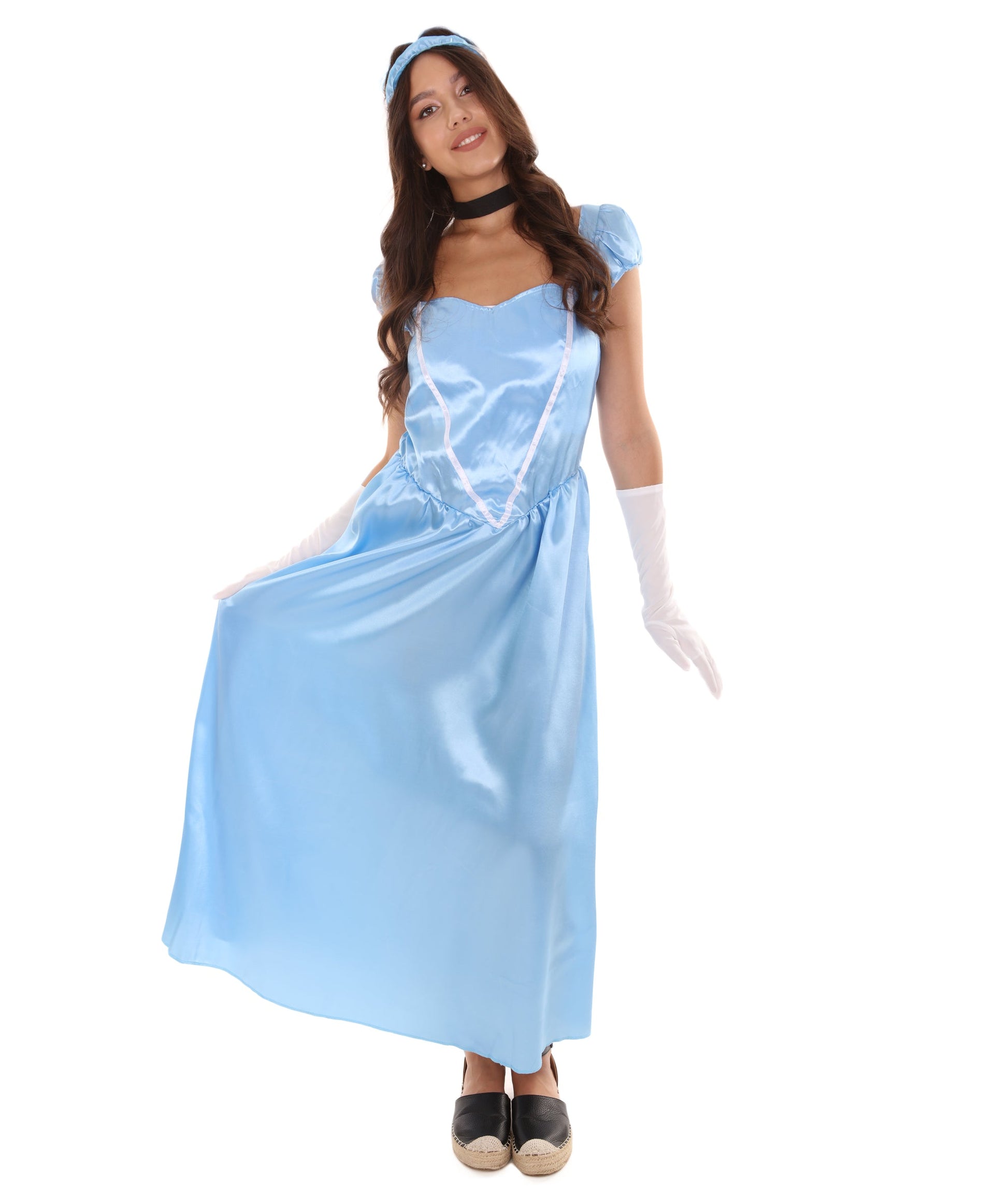 Medium Blue Aristocrat Socialite Costume