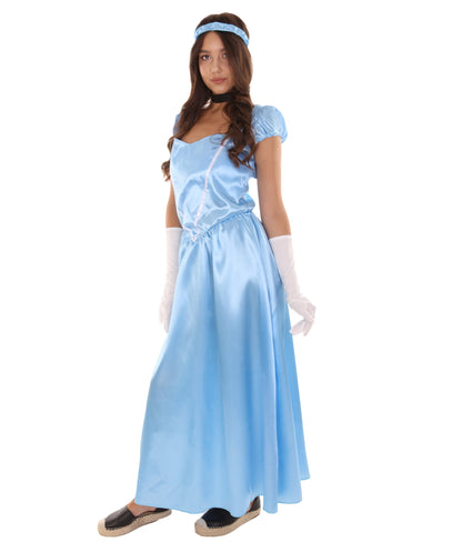 Medium Blue Aristocrat Socialite Costume