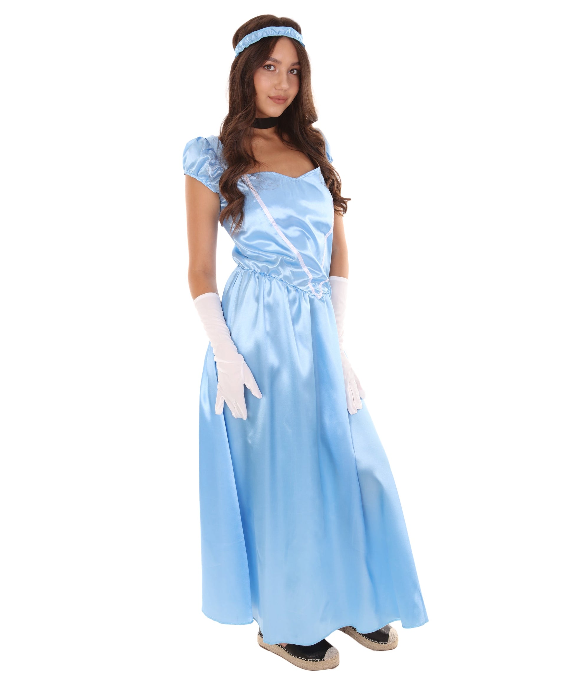 Medium Blue Aristocrat Socialite Costume