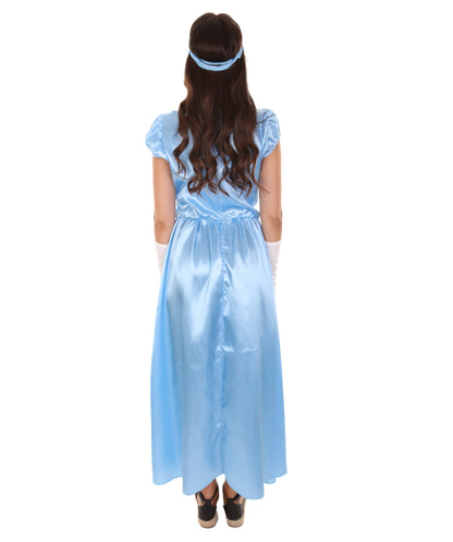 Medium Blue Aristocrat Socialite Costume