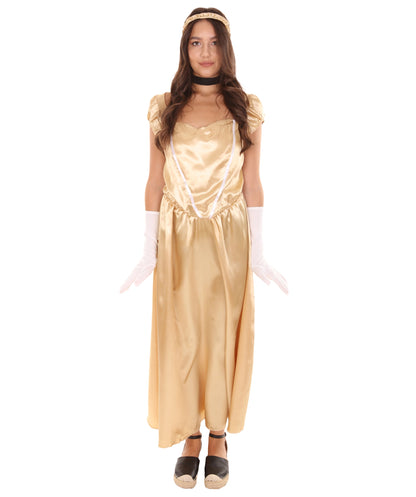 Gold Aristocrat Socialite Costume