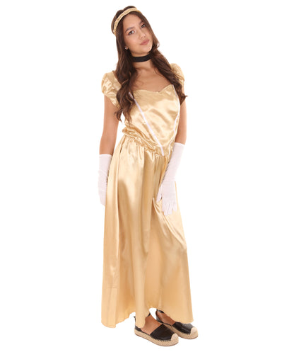 Gold Aristocrat Socialite Costume