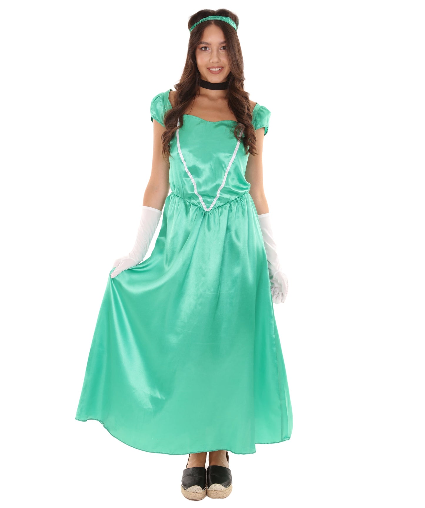 Green Aristocrat Socialite Costume