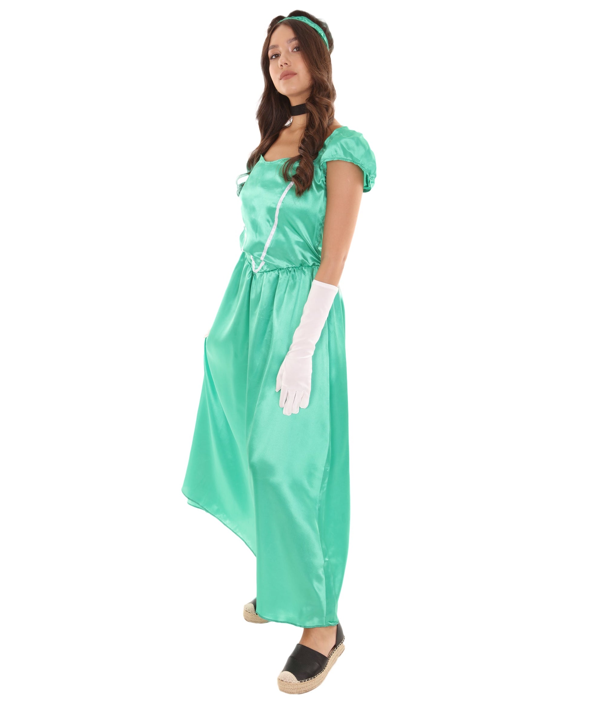 Green Aristocrat Socialite Costume