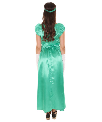 Green Aristocrat Socialite Costume