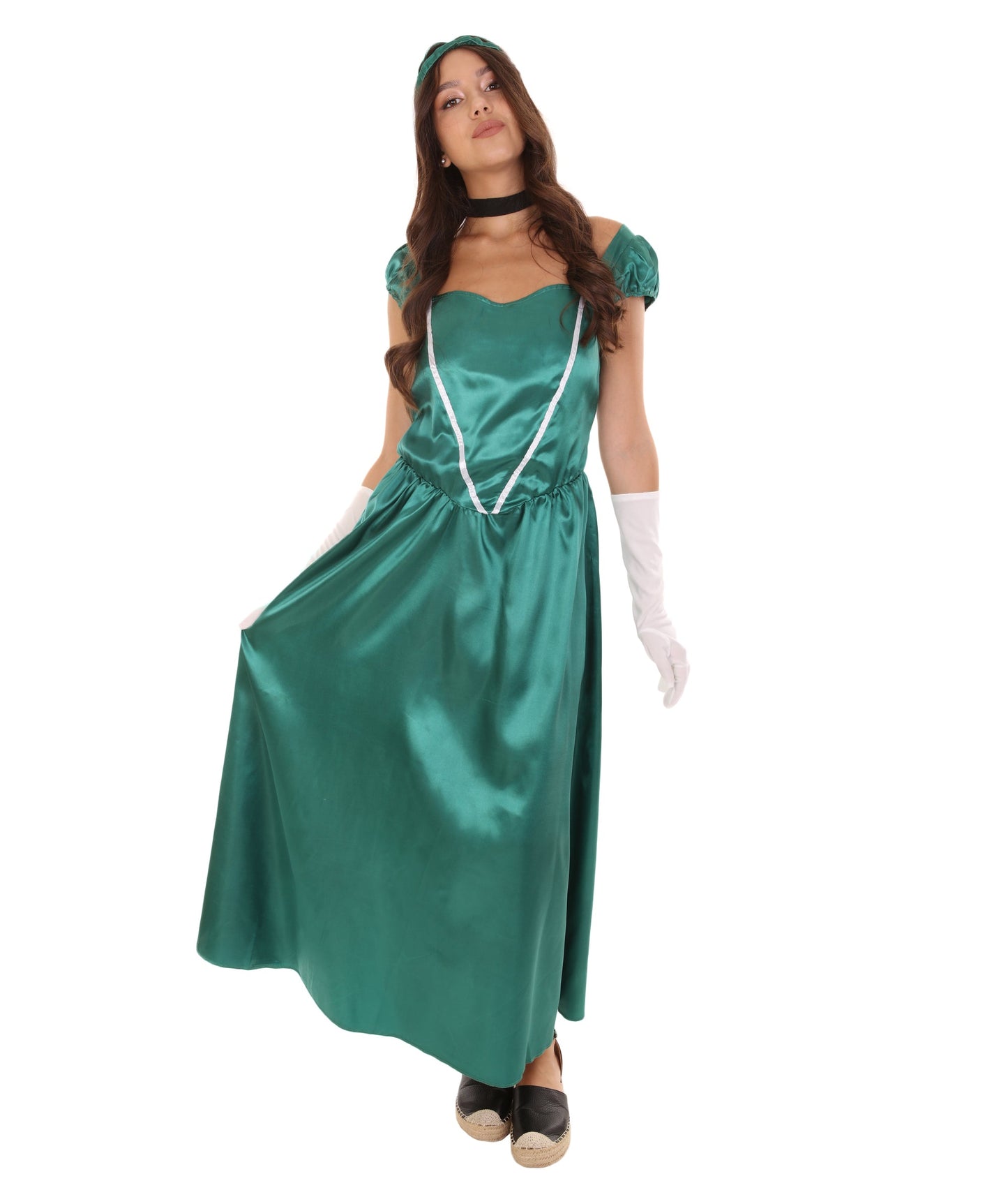 Dark Green Aristocrat Socialite Costume