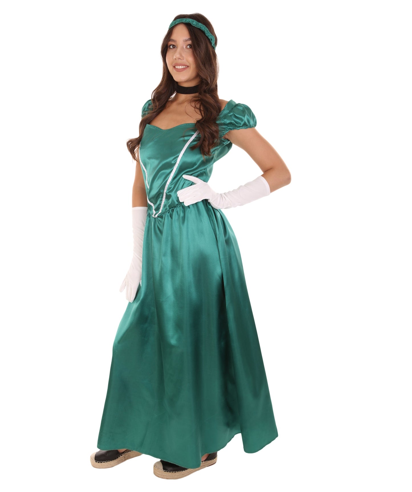 Dark Green Aristocrat Socialite Costume