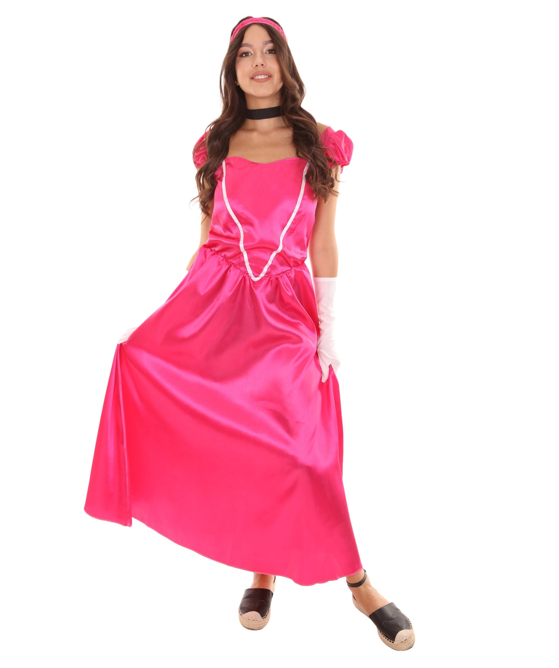 Dark Pink Aristocrat Socialite Costume