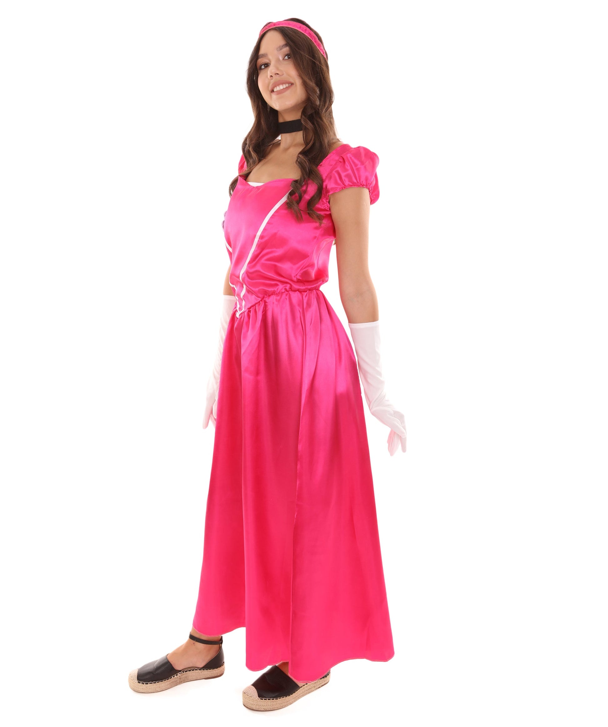 Dark Pink Aristocrat Socialite Costume