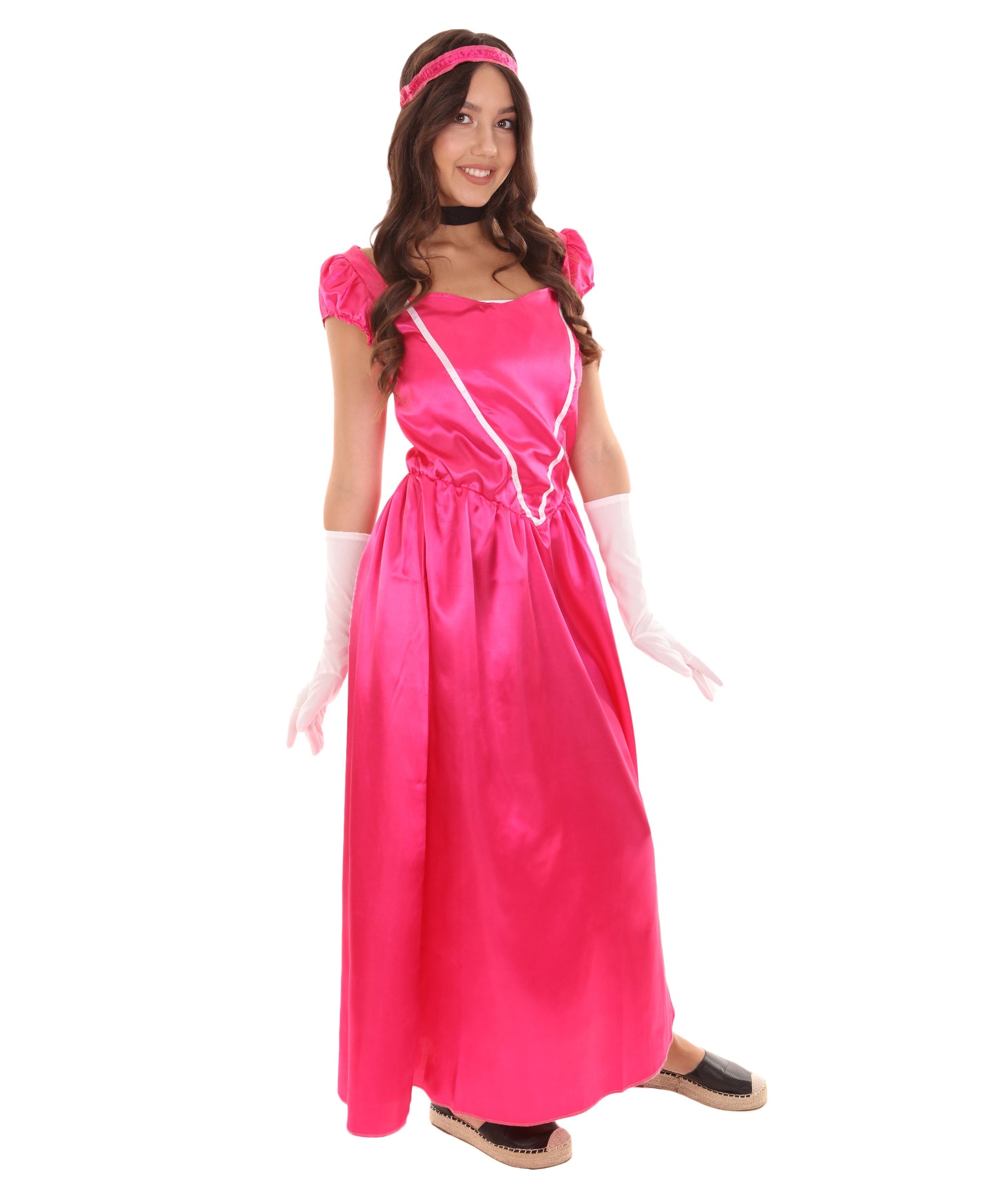 Dark Pink Aristocrat Socialite Costume