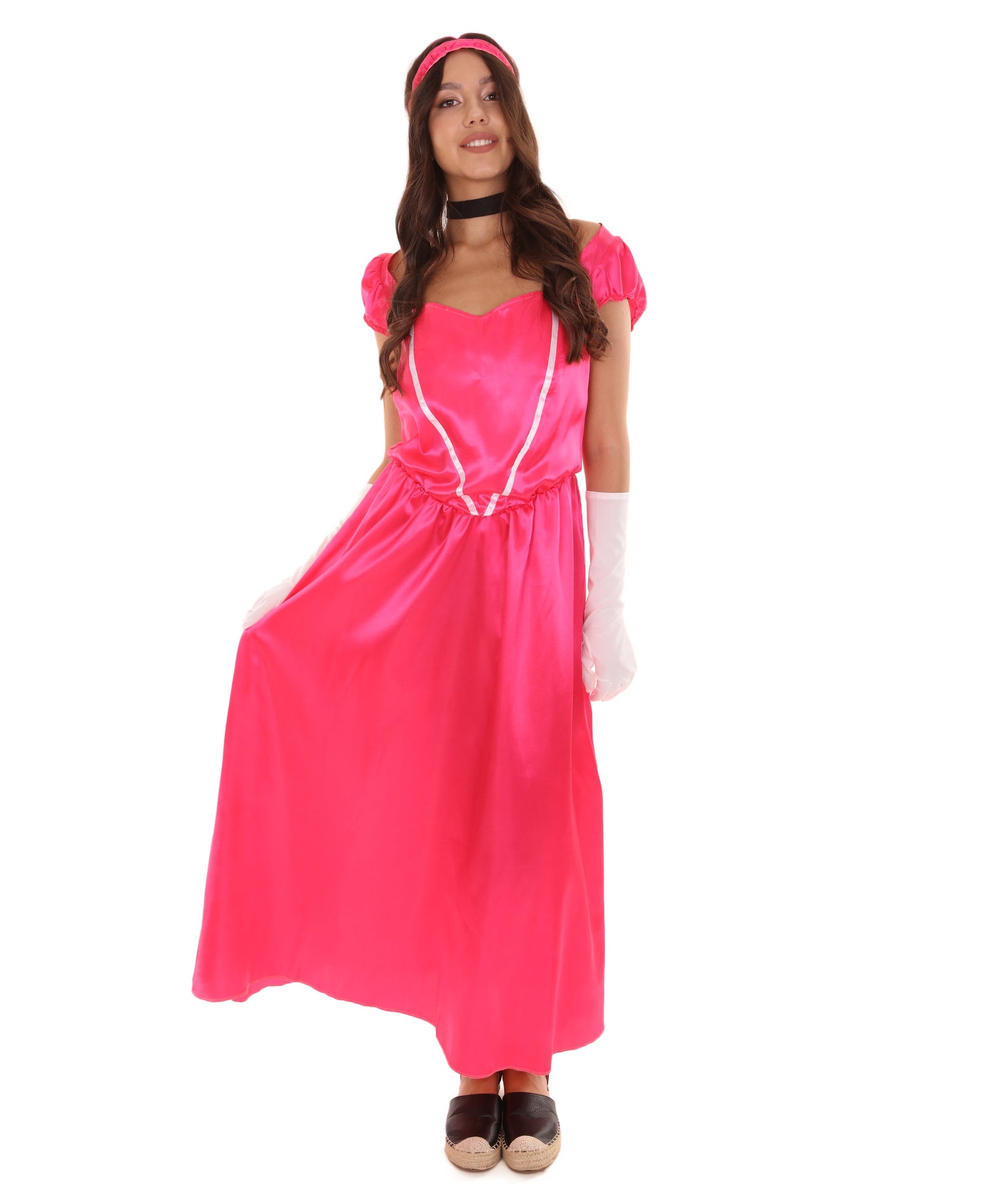 Dark Pink Aristocrat Socialite Costume