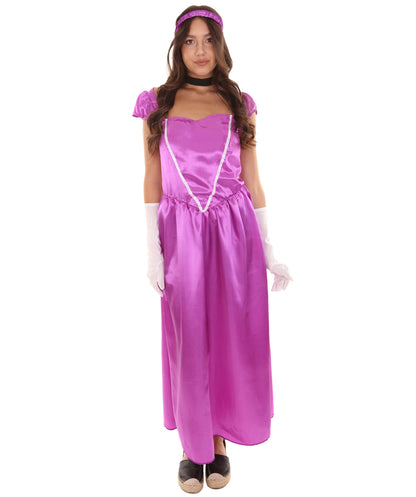 Medium Purple Aristocrat Socialite Costume