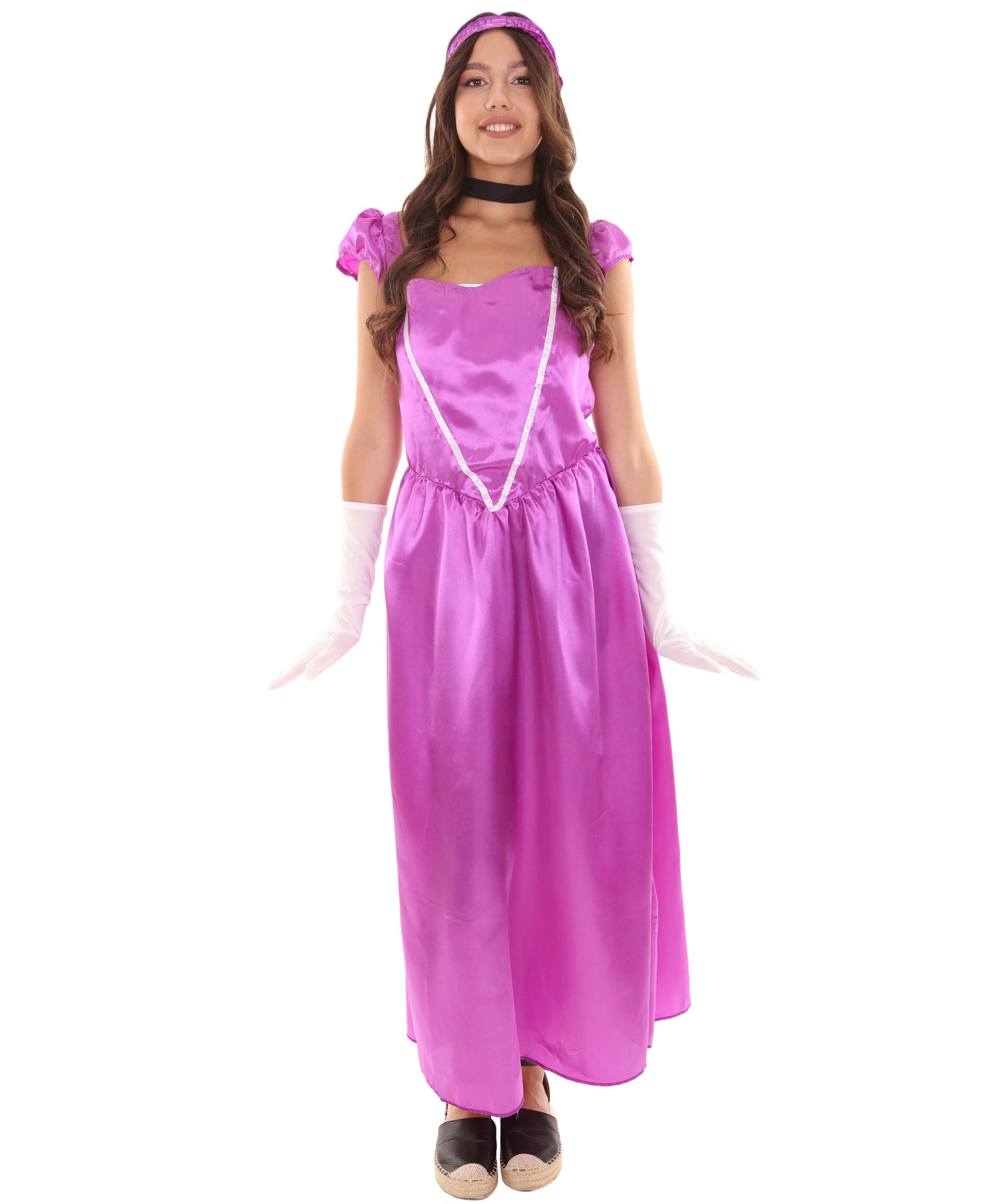 Medium Purple Aristocrat Socialite Costume