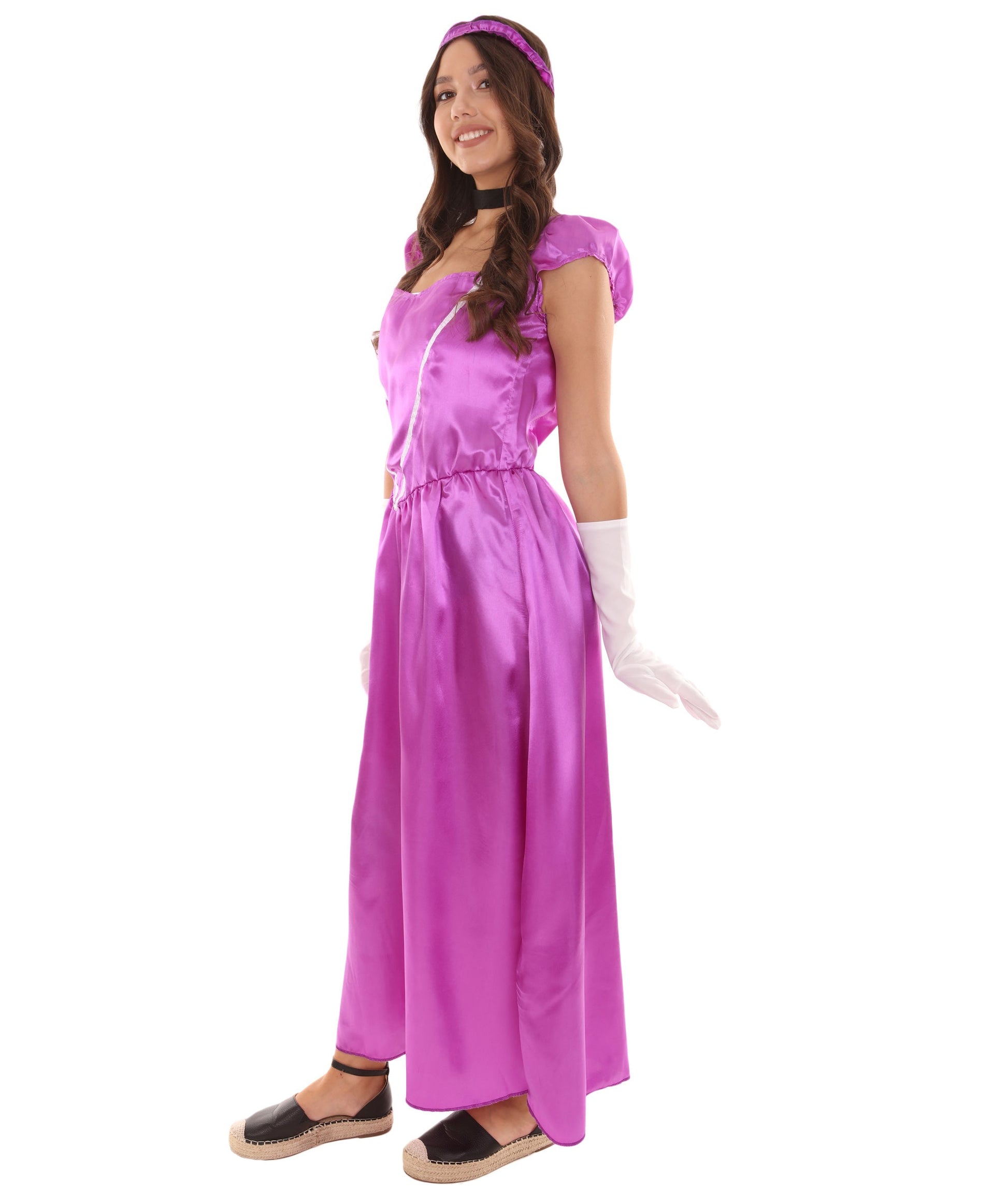 Medium Purple Aristocrat Socialite Costume