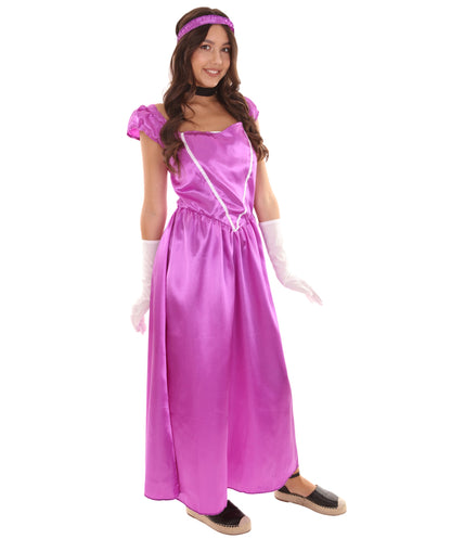 Medium Purple Aristocrat Socialite Costume