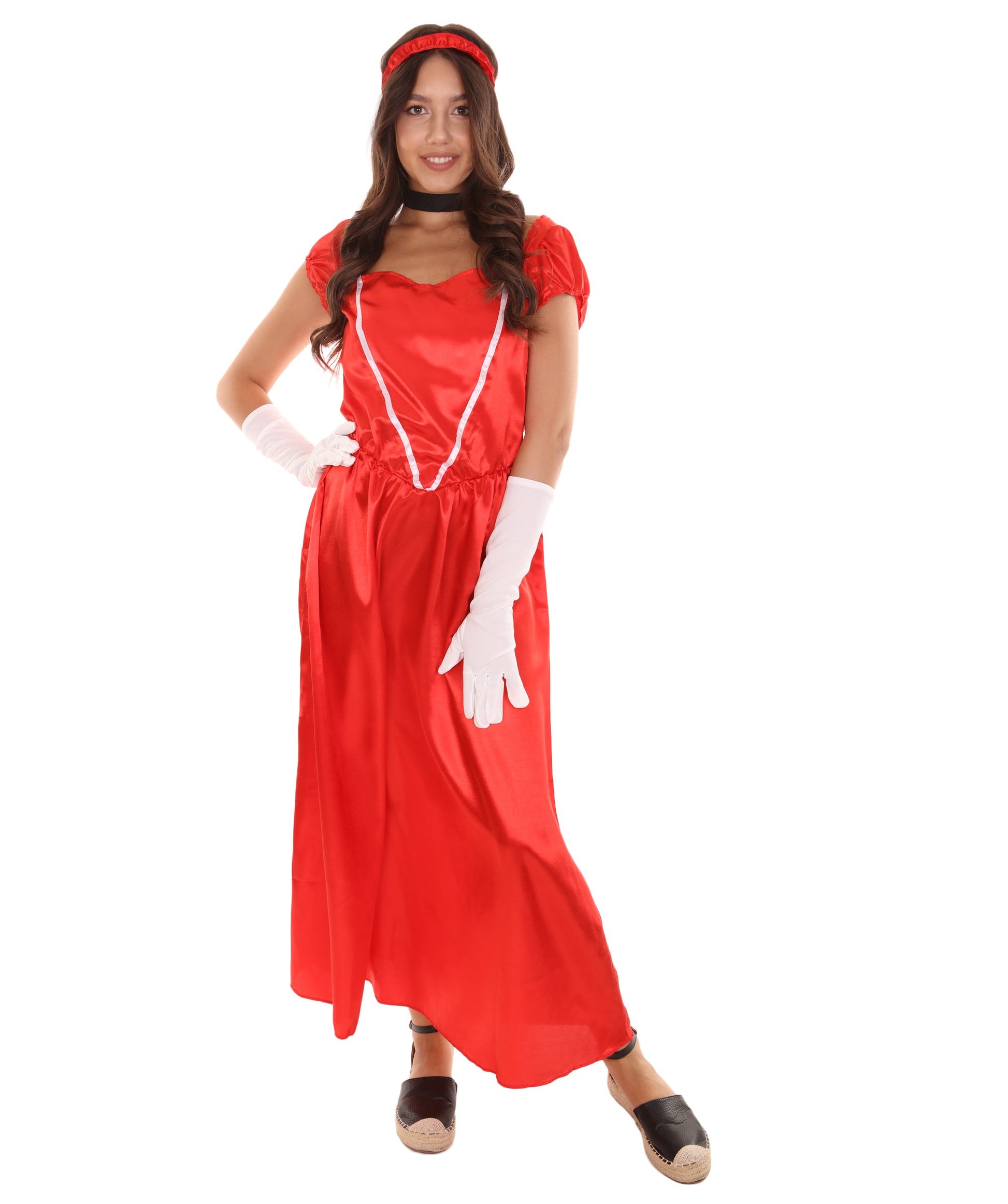 Red Aristocrat Socialite Costume