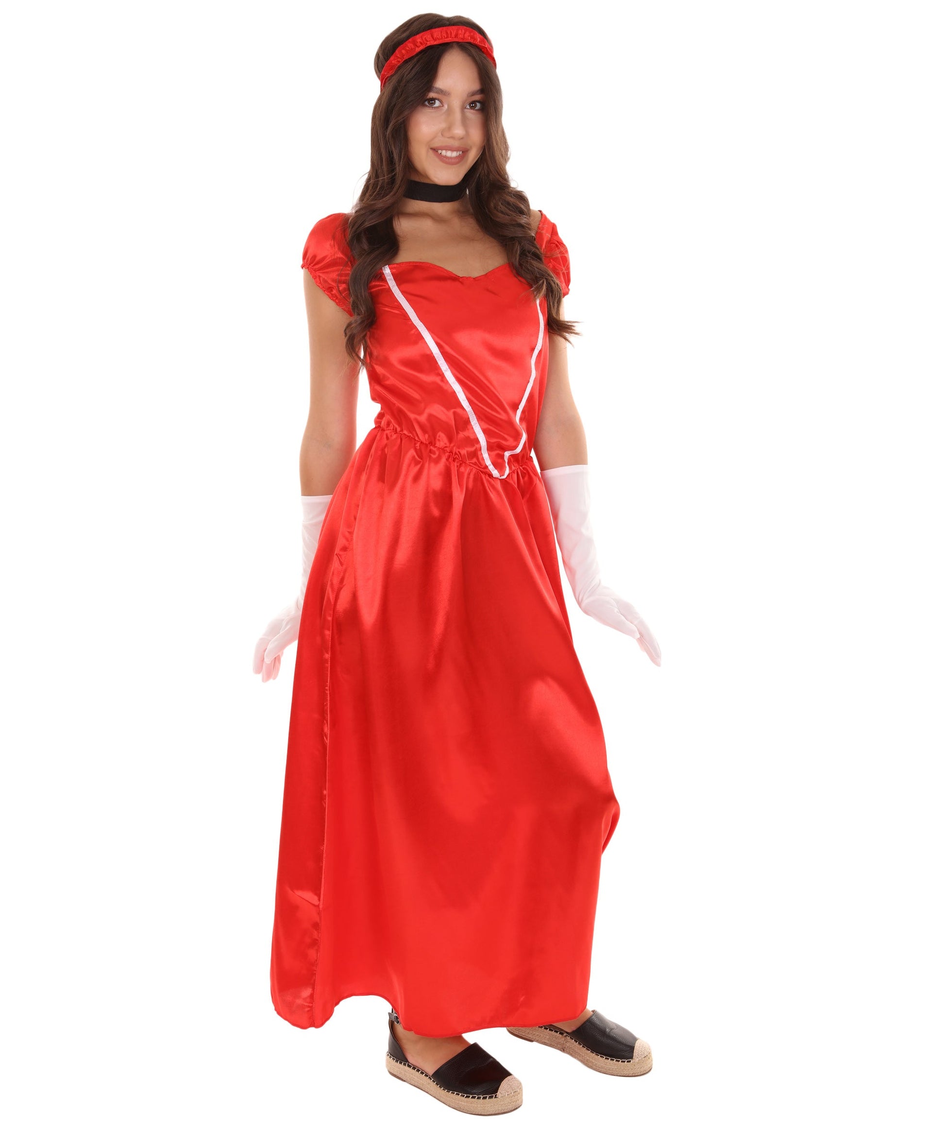 Red Aristocrat Socialite Costume