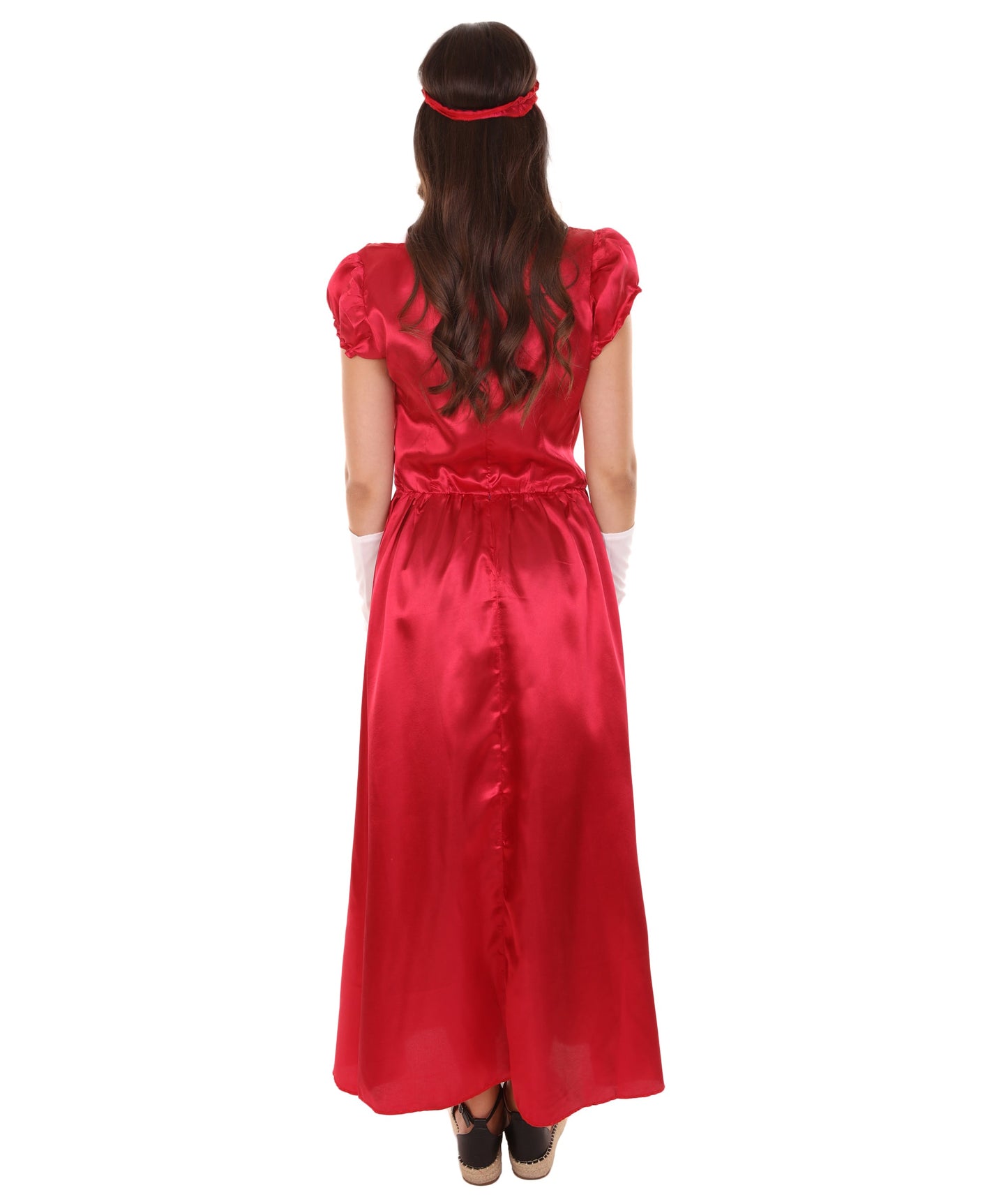 Dark Red Aristocrat Socialite Costume