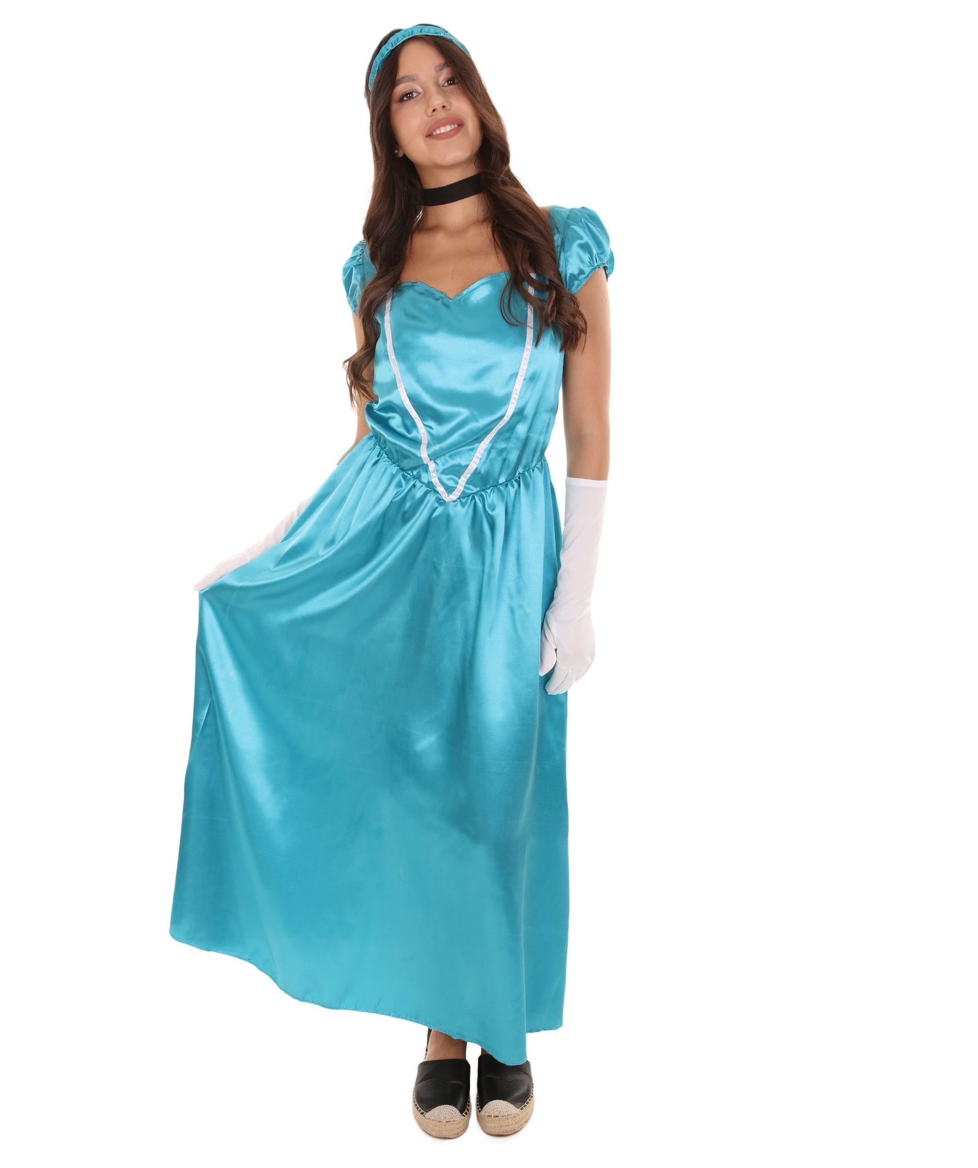 Aqua Blue Aristocrat Socialite Costume