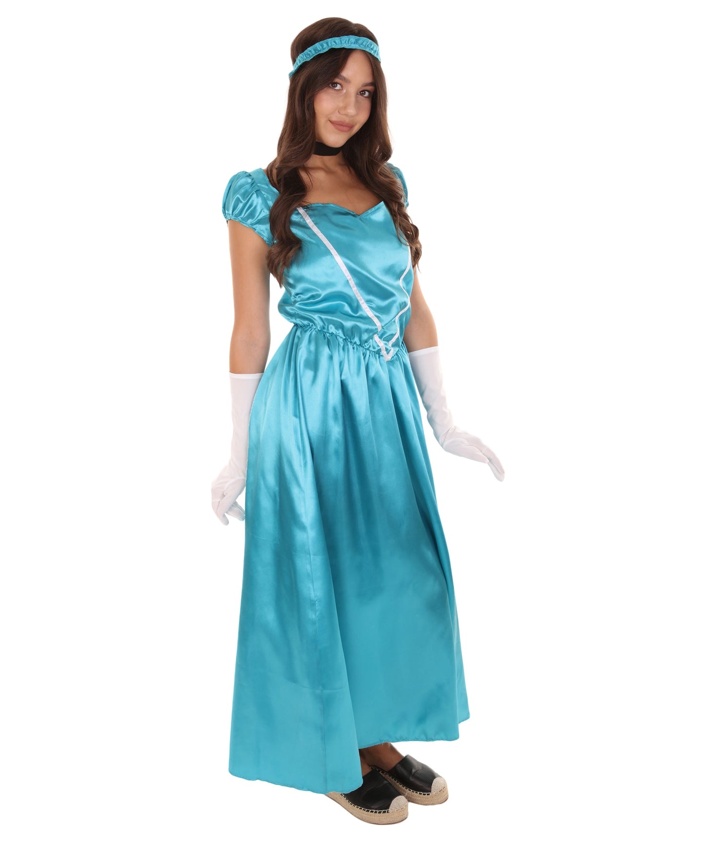 Aqua Blue Aristocrat Socialite Costume