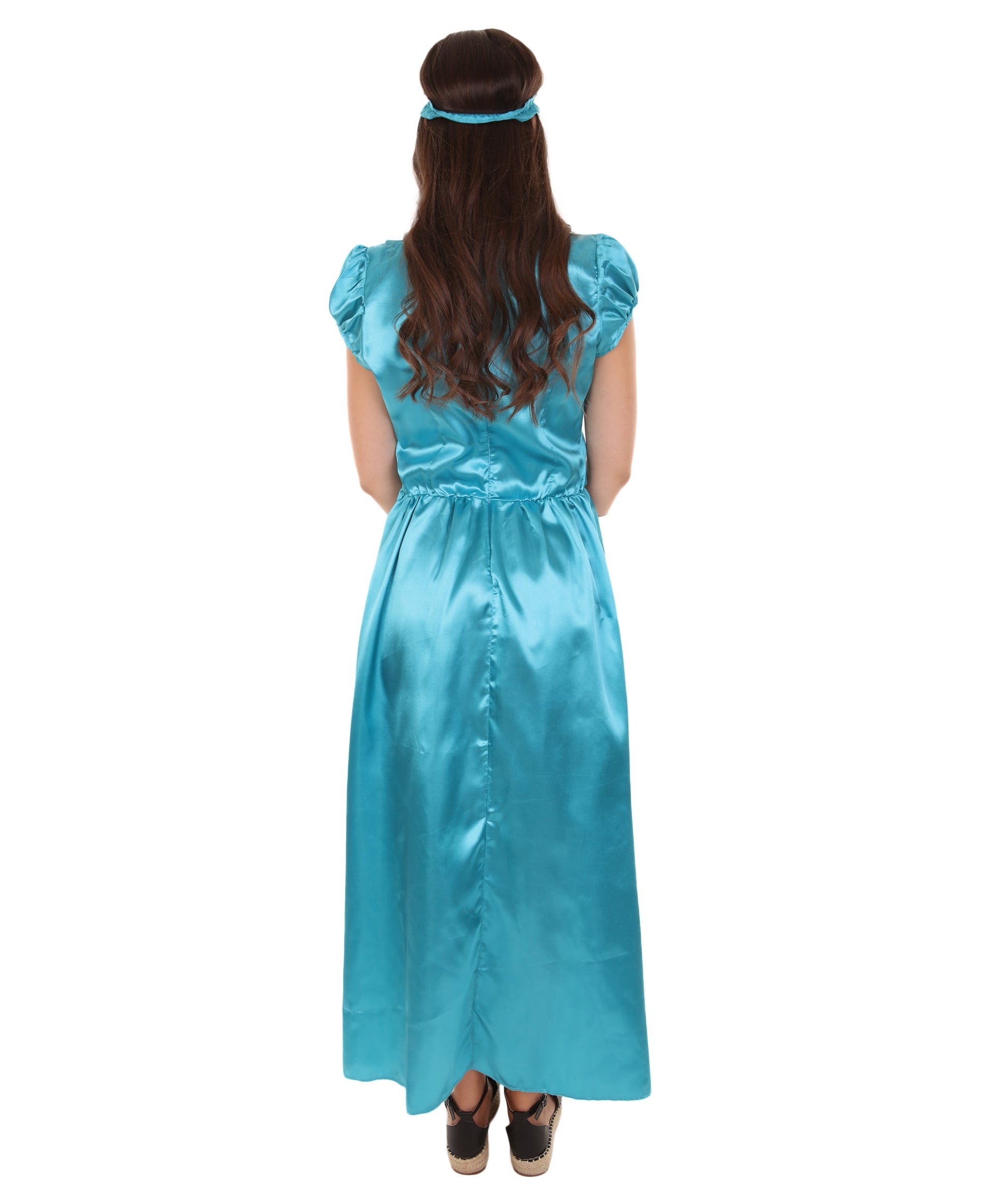 Aqua Blue Aristocrat Socialite Costume