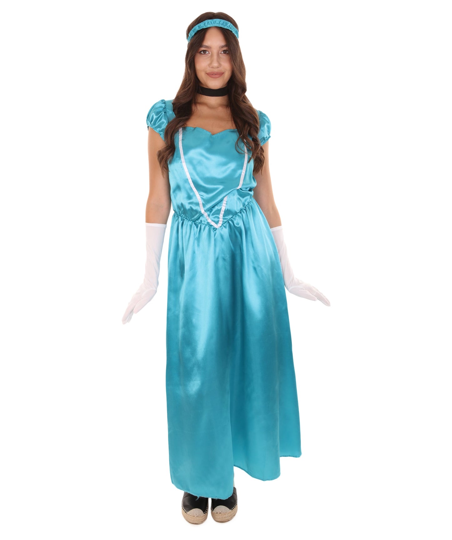 Aqua Blue Aristocrat Socialite Costume