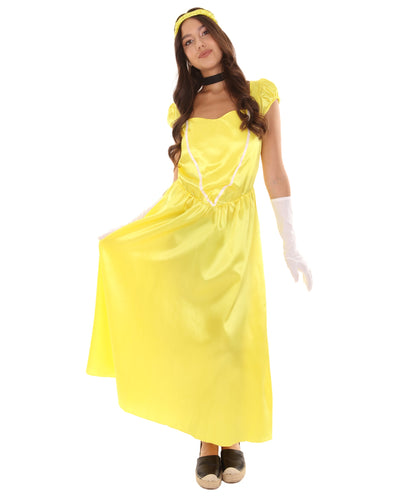 Yellow Aristocrat Socialite Costume