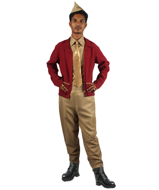 Men's Military Uniform Costume | Multi Fancy Costume