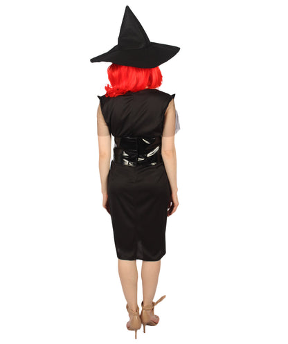 Women Bat Witch Costume | Black Halloween Costume