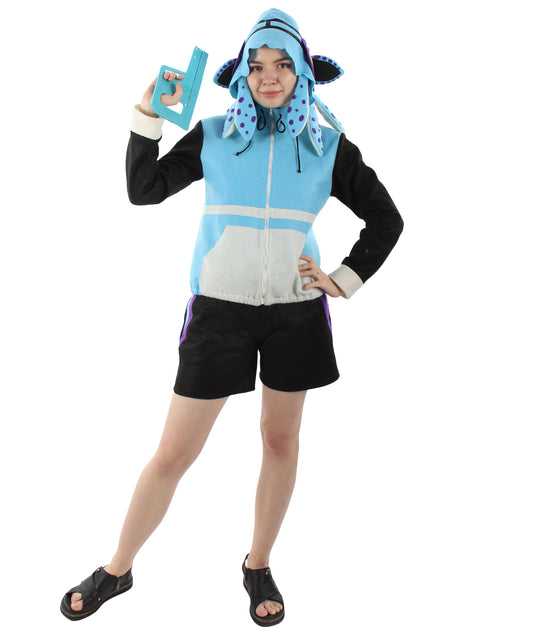 Women Gaming Costume | Blue Fancy Costume