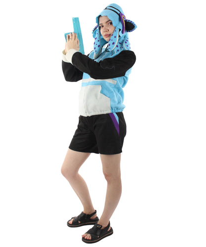 Women Gaming Costume | Blue Fancy Costume