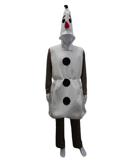 Adult Men's Snowman Holiday Costume HC-306 - HalloweenPartyOnline