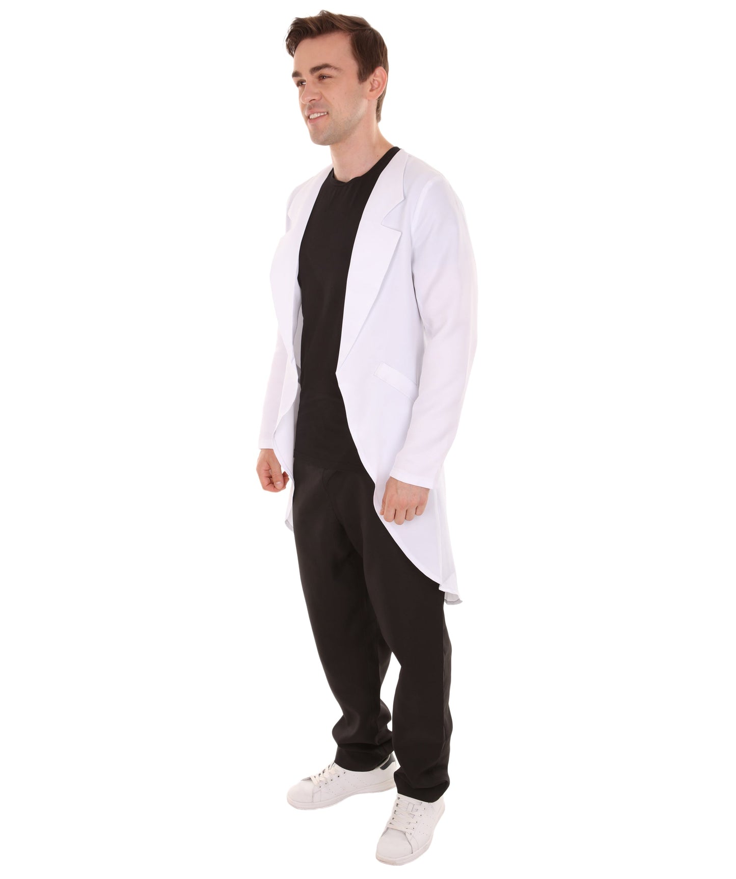 Men's Scientist Lab Coat Uniform Costume | White Fancy Costume