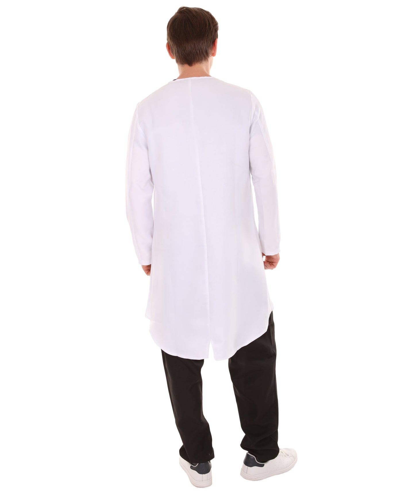 Men's Scientist Lab Coat Uniform Costume | White Fancy Costume