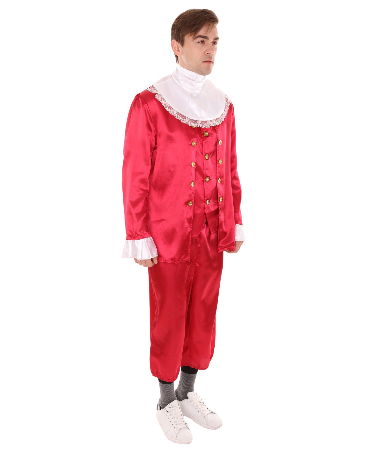 Men's 18th Century Politics Costume | Red Costume