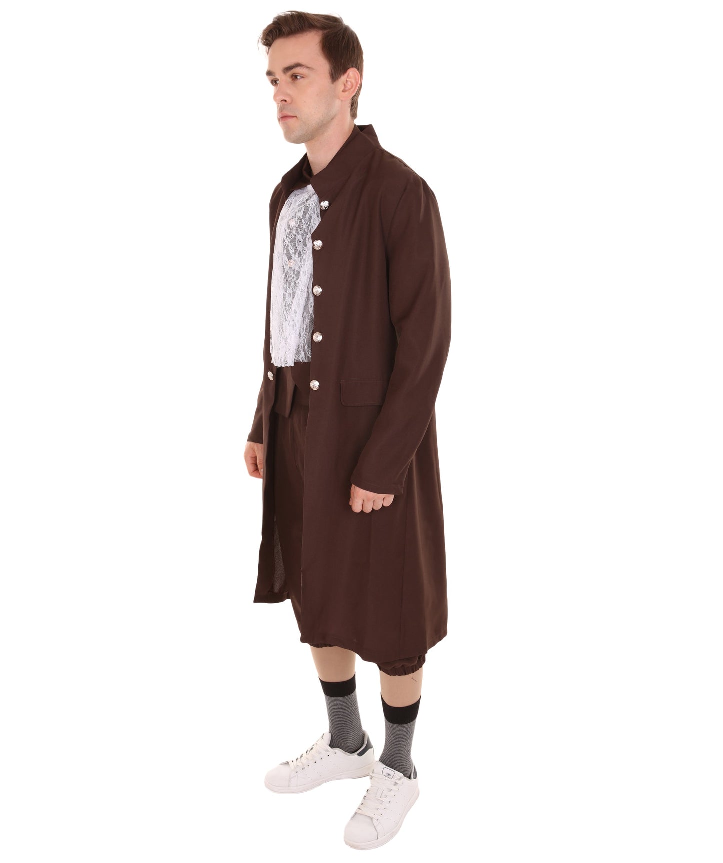 Men's USA Founding Father Historical Costume, Almost Brown Halloween Costume