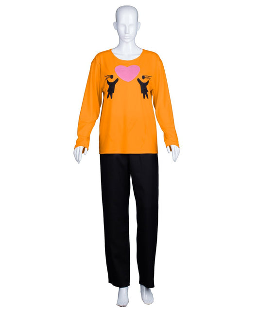 Orange Valentine's Day Costume 