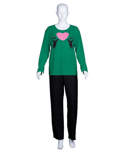Dark Green Valentine's Day Costume 