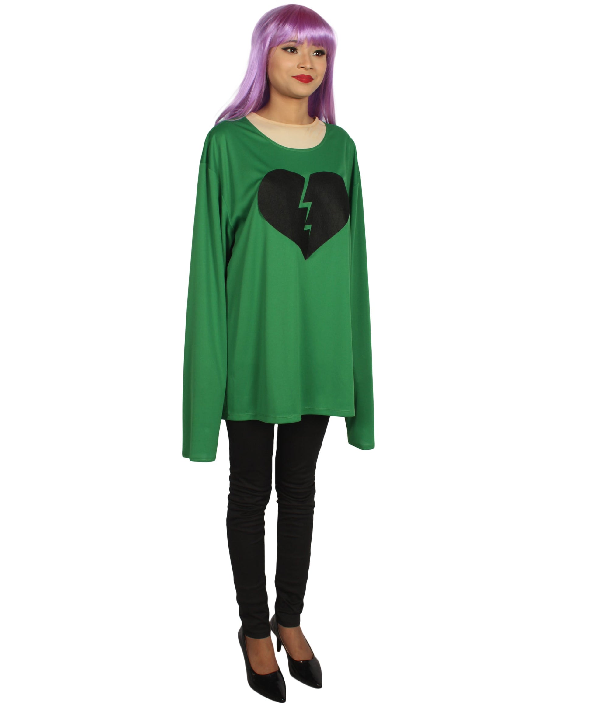 Green My Heart Is Broken Long Sleeve Costume