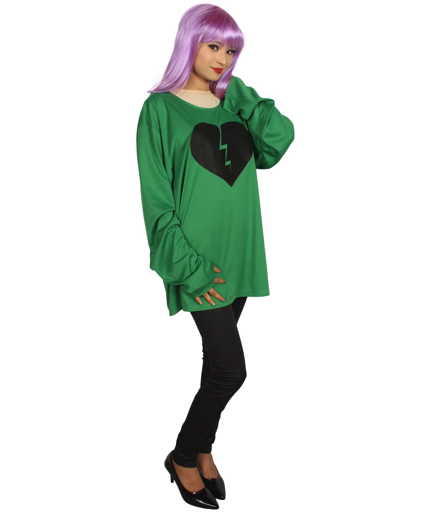 Green My Heart Is Broken Long Sleeve Costume