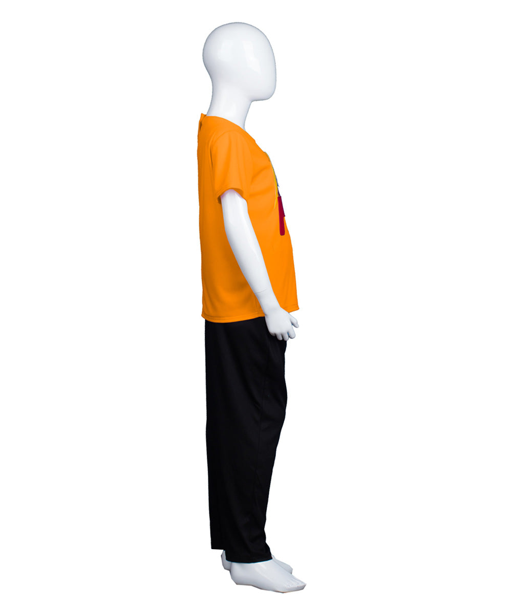 Child Elephant  Orange t-shirt Costume