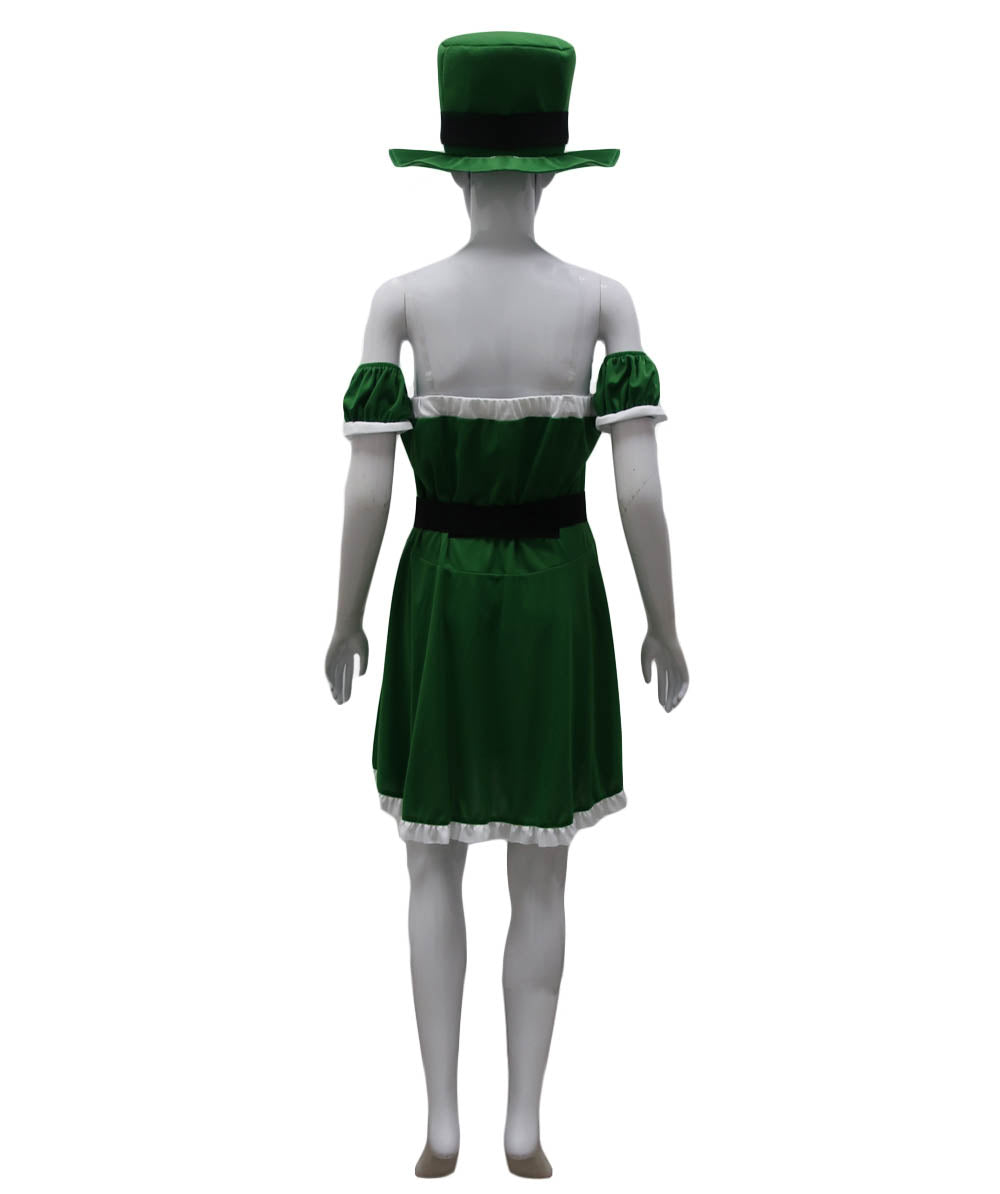 Adult Women's Spank Me I'm Irish Leprechaun Costume HC-698 - HalloweenPartyOnline